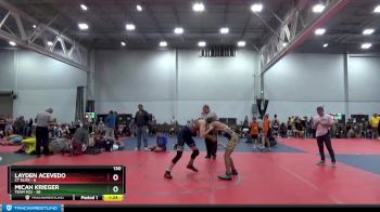 130 lbs Finals (2 Team) - Layden Acevedo, CT Elite vs Micah Krieger, Team 922
