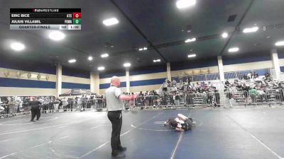113 lbs Quarterfinal - Eric Bice, Atc vs Julius Villamil, Poway Elite