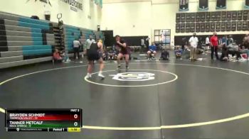 170 lbs Round 3 (3 Team) - Tanner Metcalf, Rock Springs vs Brayden Schmidt, Thompson Valley