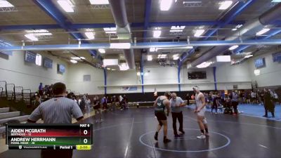 220 lbs Placement - Aiden McGrath, Berthoud vs Andrew Herrmann, Fossil Ridge