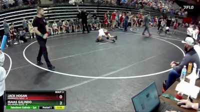 65 lbs Quarterfinals (8 Team) - Jack Hogan, Minnesota Gold vs Isaias Galindo, Oklahoma Elite