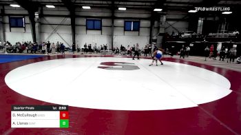 184 lbs Quarterfinal - David McCullough, Coast Guard vs Aaron Llanas, Centenary