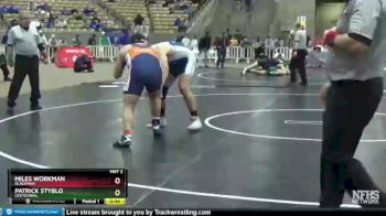 AA 220 lbs 5th Place Match - Patrick Styblo, Centennial vs Miles Workman, Blackman