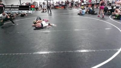 115 lbs Round 5 (6 Team) - Avery Lipscomb, Funky Crayons vs Cooper Stenack, Reverence United