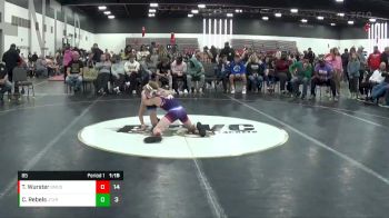85 lbs 2nd Wrestleback (8 Team) - Cole Rebels, Junior Terps Xtreme (MY) vs Tommy Wurster, Beast Mode