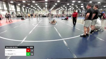 95 lbs Rr Rnd 2 - Cade Riddle, NC National Team vs Ryan Blewett, Triumph Maize