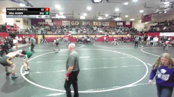 190 lbs Cons. Round 4 - Robert Demicell, Columbia vs Will Adams, Wood River High School