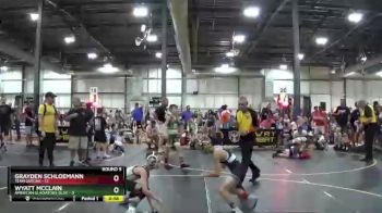 52 lbs Round 5 (6 Team) - Grayden Schloemann, Team Gotcha vs Wyatt McClain, American Gladiators-Blue