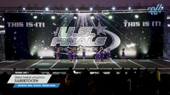 Triple Threat Athletics - SABRETOOTH [2023 L1 Mini - Novice - Restrictions Day 1] 2023 The U.S. Finals: Worcester