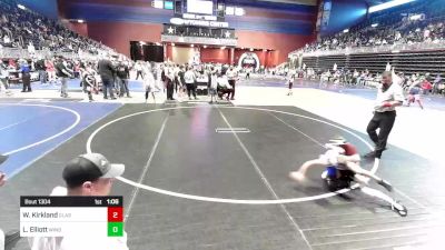 69 lbs Quarterfinal - Walker Kirkland, Glasgow WC vs Logan Elliott, Windy City WC