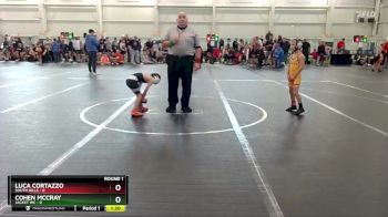 48 lbs Round 2 (6 Team) - Luca Cortazzo, South Hills vs Cohen McCray, Jacket WC