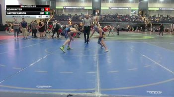 141 lbs Champ. Round 2 - Nevin Hayes, Funky Monkey vs Karter Watson, Unattached