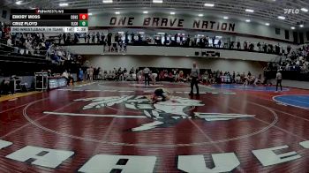120 lbs 2nd Wrestleback (16 Team) - Emory Moss, Commerce Hs vs Cruz Floyd, Elbert County