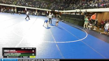 71 lbs Quarterfinal - Kaden Williamson, Sebolt Wrestling Academy vs Breck White, Immortal Athletics WC