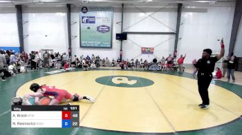 63 kg Rr Rnd 1 - Aesa Brock, Maine Trappers vs Noelle Rasmovicz, Razor Blue