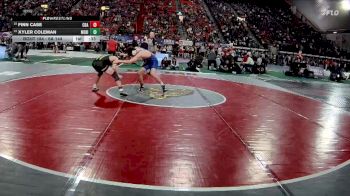 6A 144 lbs Cons. Round 1 - Finn Case, Coeur D Alene vs Xyler Coleman, Meridian