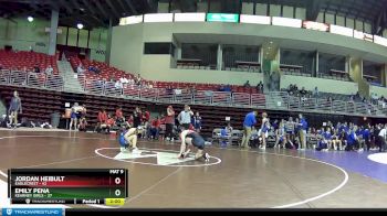 120 lbs Round 1 (8 Team) - Jordan Heibult, Eaglecrest vs Emily Pena, Kearney Girls