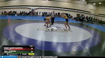 174 lbs Cons. Round 2 - Vinny Querciagrossa, Augustana (IL) vs Will Jackman, Augustana (IL)