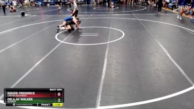 100 lbs Round 2 - Kenzie Frederick, Lincoln Southeast vs Delilah Walker, Kearney