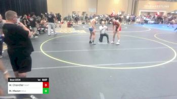 138 lbs Consi Of 64 #2 - Wyatt Chandler, Santa Margarita Catholic vs Matthew Mazon, Volunteers