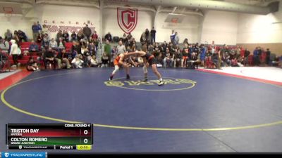 144 lbs Cons. Round 4 - Colton Romero, Grand Junction vs Triston Day, Hayden