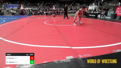 65 lbs Semifinal - Sadie Sweat, Kalispell Wrestling Club vs Mila Sebolt, Sebolt Wrestling Academy