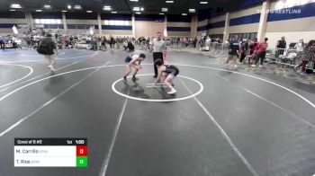 120 lbs Consi Of 8 #2 - Mason Carrillo, Royal Regime vs Tristan Rios, Boneyard Wr Ac