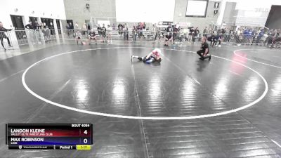 108 lbs Quarterfinal - Landon Kleine, Valley Elite Wrestling Club vs Max Robinson, Lodi