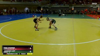 93 lbs Placement (4 Team) - Finn Stemper, Caledonia/Houston vs Jameson Lust, Sartell