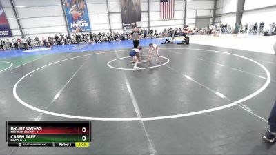 56 lbs Rd# 5- 3:45pm Friday Final Pool - Brody Owens, Michigan S.W.A.T vs Casen Taff, PA Gold