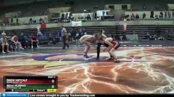 126 lbs Round 1 (4 Team) - Beau Murphy, Northfield vs Drew Metcalf, North Scott