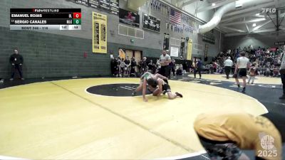 116 lbs Prelim - Emanuel Rojas, Desmond Longhorns vs Sergio Canales, MLK