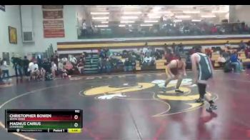 182 lbs Quarterfinal - Magnus Cairus, Stanwood vs Christopher Bowen, White River