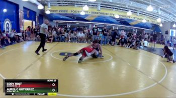 132 lbs Round 7 (8 Team) - Cody Holt, Bandits WC vs Aurelio Gutierrez, Alpha WC