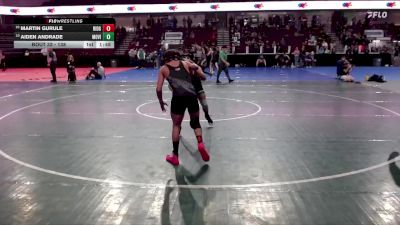 138 lbs Champ. Round 1 - Martin Gurule, Ridgevue vs Aiden Andrade, Mountain View
