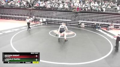 5A 235 lbs Champ. Round 1 - Losivale Faatili, Kearns vs Adyson Knight, Wasatch