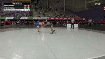 125 lbs Quarters & 1st Wb (16 Team) - Mikey Doerr, Life University vs Cash Donnell, Oklahoma City