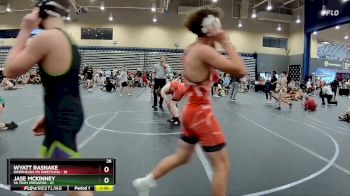 160 lbs Round 6 (8 Team) - Jase McKinney, VA Team Predator vs Wyatt Rasnake, Riverheads MS Wrestling