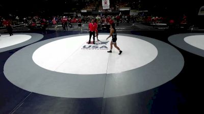 115 lbs Quarters - Gianna Reyes, Justin Garza High School Wrestling vs Olivia Garcia