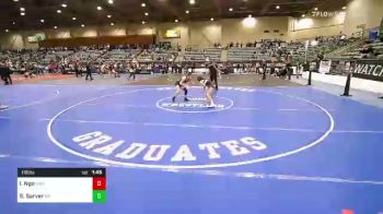 118 lbs 2nd Place - Isabella Ngo, Swamp Monsters vs Sophie Sarver, New Plymouth