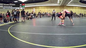 175 lbs Consi Of 16 #2 - Benjamin Johansen, Askeo International vs Keegan Miller, Hurricane Tigers