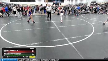 106 lbs Champ. Round 2 - Reanah Utterback, IA vs Olivia Hamilton, OK