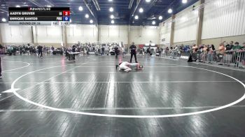 120 lbs Round Of 16 - Aadyn Gruver, Lake Gibson vs Enrique Santos, Ponte Vedra High School