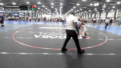 127 lbs Rr Rnd 1 - Cooper Sanders, Elite Athletic Club - MS vs Clayton Chapman, NC Gold - MS