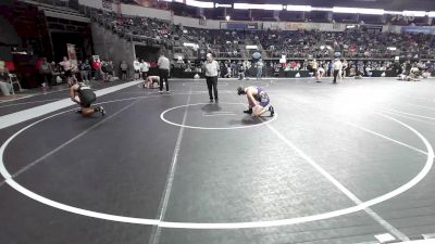 155 lbs Round Of 16 - Tatum Garcia, NM Bad Boyz vs Preston Courville, Lafayette Scrappers