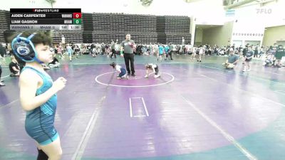 53 lbs Rr Rnd 7 - Aiden Carpenter, Warhawks Wrestling Inc. ES-CL vs Liam Gagnon, Maine Hammahs ES