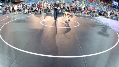 106 lbs Rnd Of 64 - Griffin Magee, ND vs Nick Lara, WI