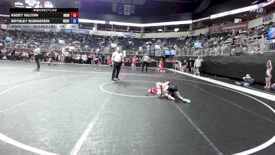 58.4-62.8 lbs Rr Rnd 5 - Kasey Kilcoin, Nebraska Wrestling Academy vs Brynley Rubinstein, Wentzville Wrestling Federation
