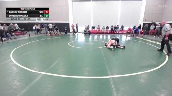 126 lbs Semifinal - Quincy Nesbitt, Winslow vs Evan Kowalsky, Mt. Ararat-Brunswick