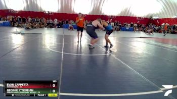 285 lbs Round 1 (4 Team) - George Stockman, Pequot Lakes/Pine River Backus vs Evan Cappetta, Watertown